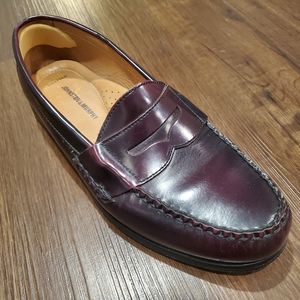 Johnston & Murphy Mens 9.5 M Brown Penny Loafers